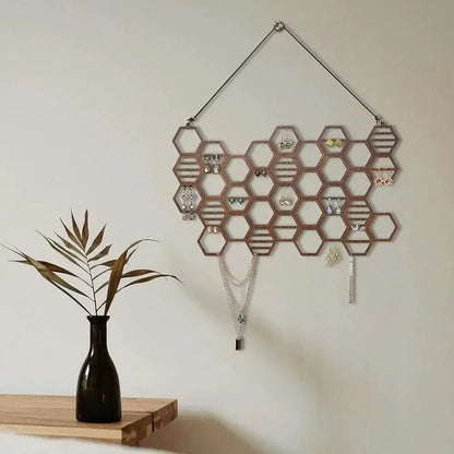 Honeycomb Earring Organizer